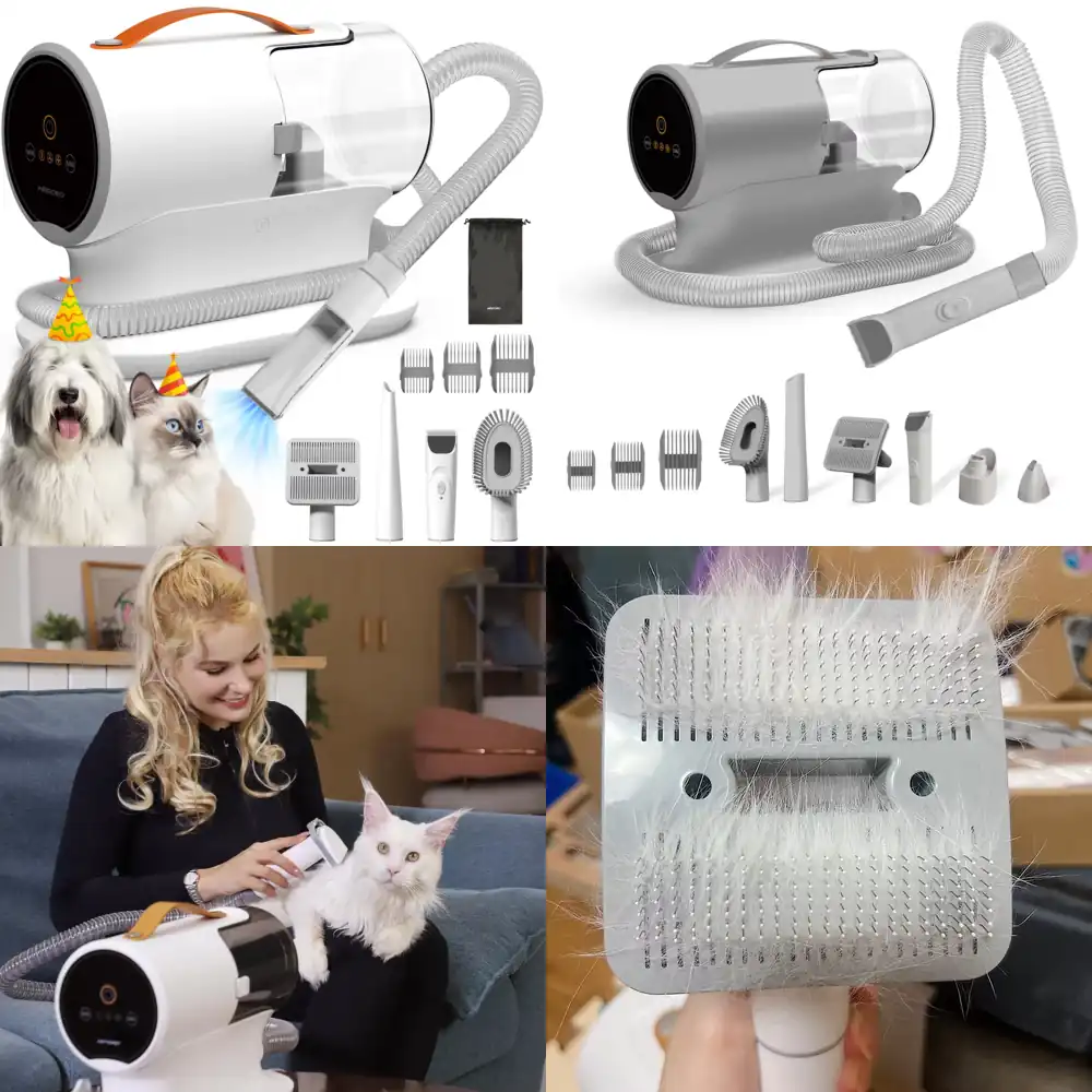Grooming Kit - Aspirateur de toilettage pour animaux AIRROBO