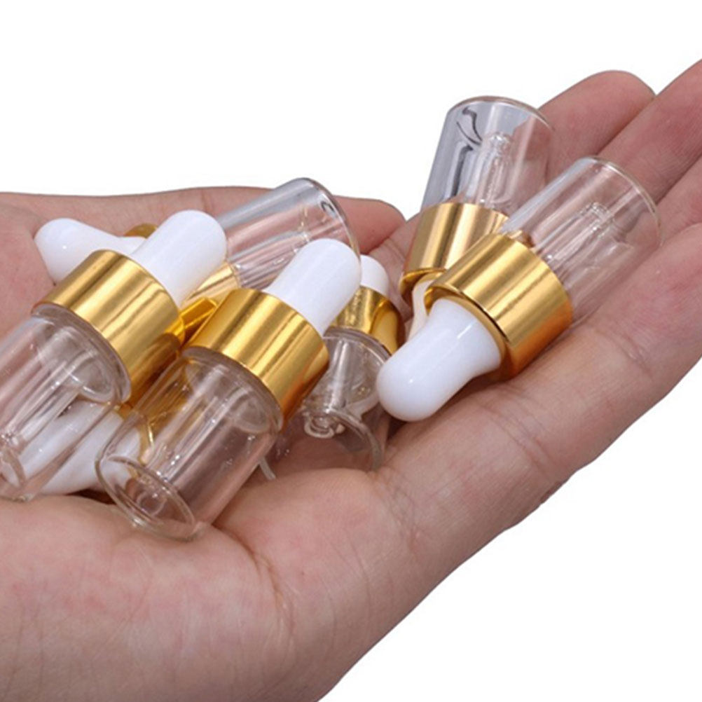 Beard Oil - 30 flacons compte-gouttes en verre pour