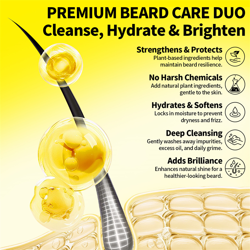 Kit d'huile pour barbe pour ho - Grooming Kit avis et prix