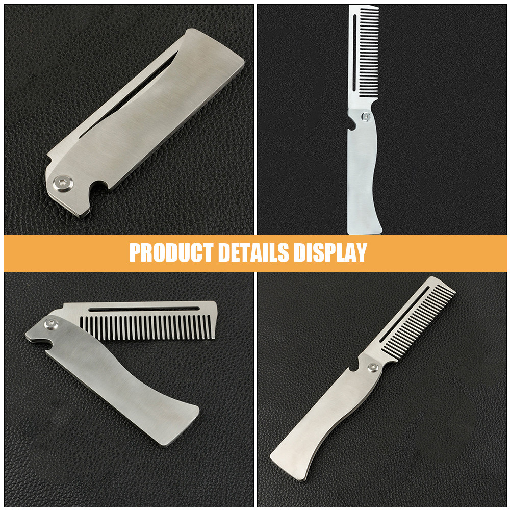 Peigne à cheveux pliable en ac - Beard Oil avis et prix