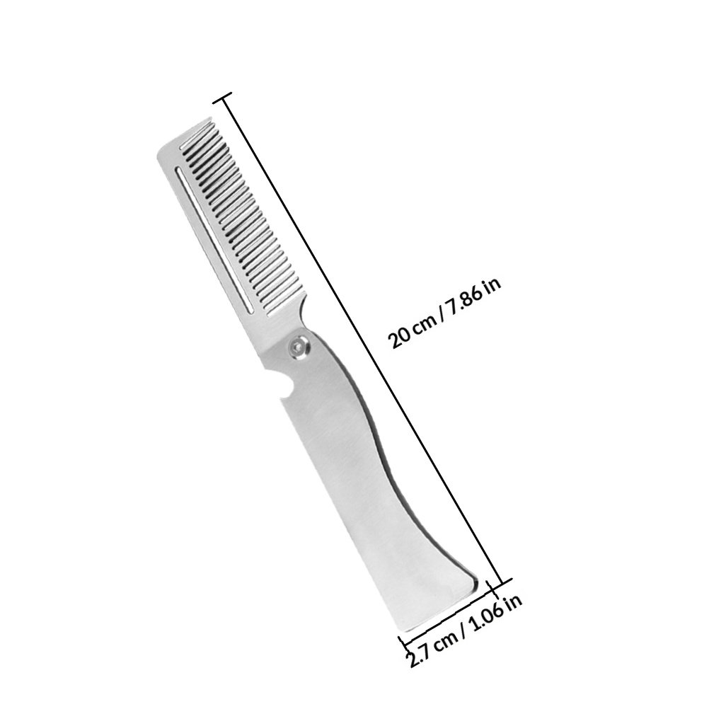 Peigne à cheveux pliable en ac - Beard Oil avis et prix