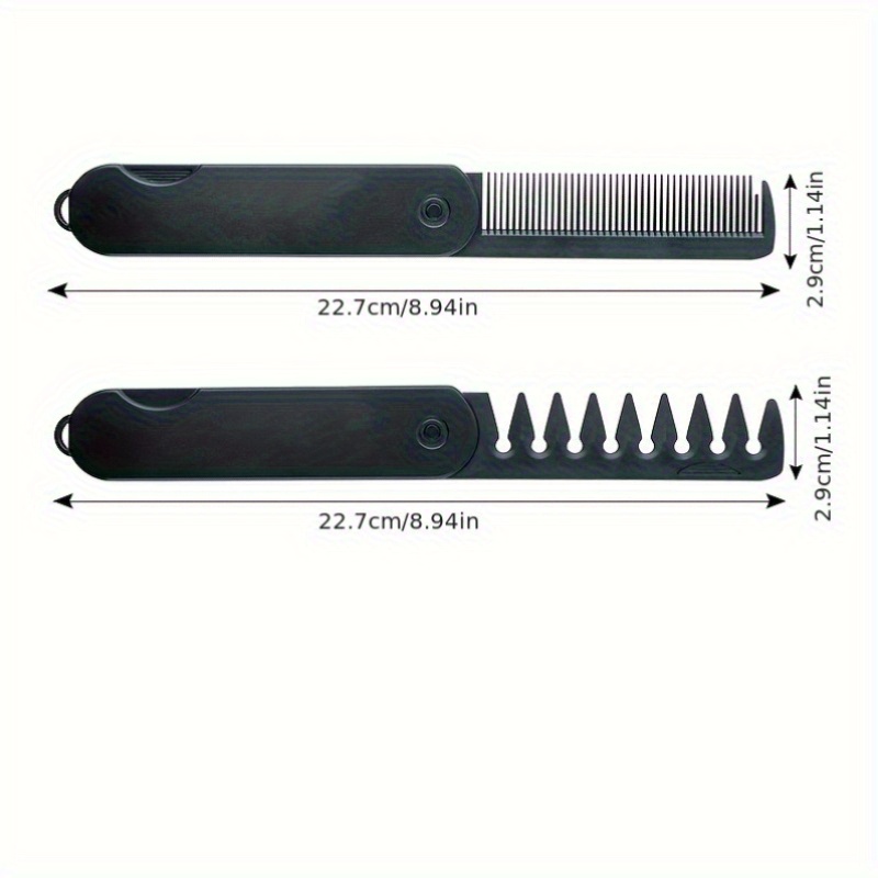 Peignes de poche pliables mult - Beard Oil avis et prix