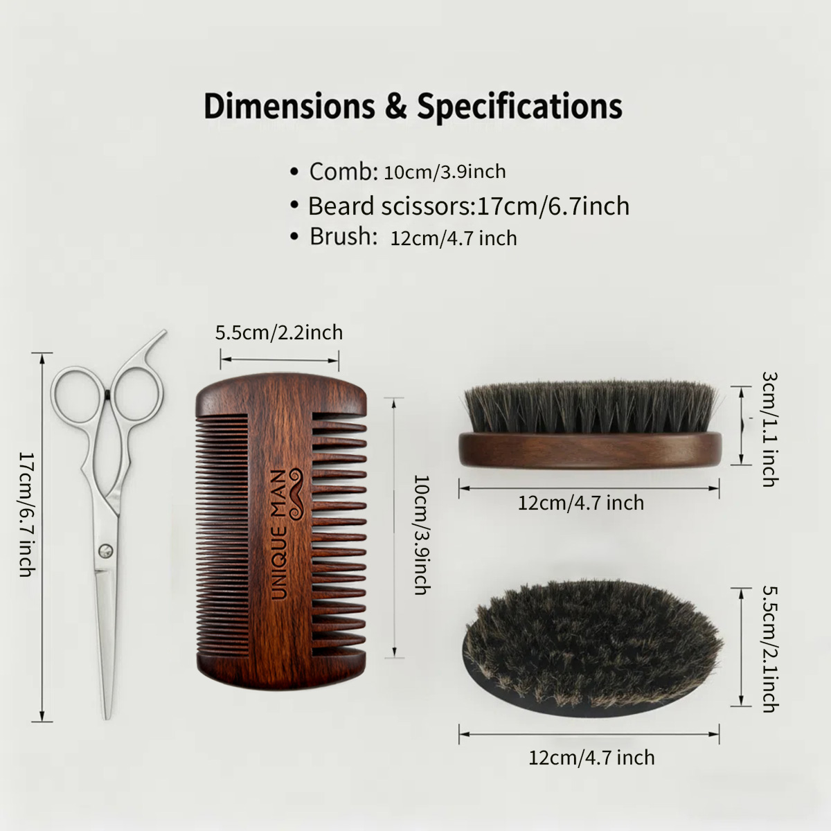 Ensemble de barbe pour hommes  - Grooming Kit avis et prix